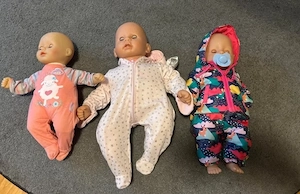 Puppenkonvolut Götz Baby Annabell Baby Born