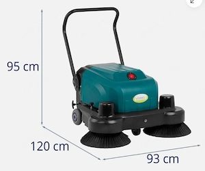 Kehrsaugmaschine Akku Ulsonix ULX-12100S - Neuwertig nur 1 Betriebsstunde