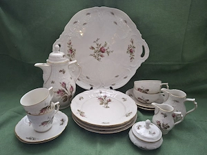 Rosenthal Sanssouci Gold und Rose