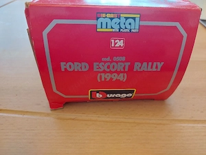 Bburago Ford Escort Rally OVP