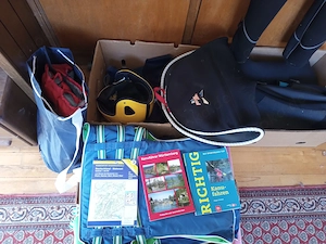 Wassersport Ausstattung abzugeben 