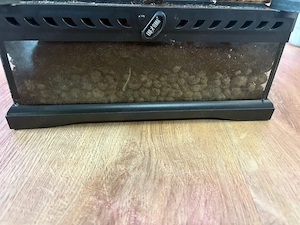 Gebrauchtes Exoterra 30x30x45, mit Zubehör, Rückwand, Efeutute