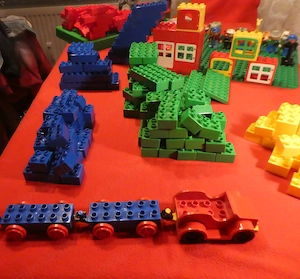 Duplo Box mit Platte