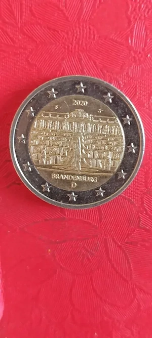2 Euro 2020  f Brandenburg Deutschland 
