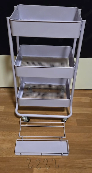 Servierwagen Rollwagen Trolley Küchenwagen Beistellwagen   Bild 2