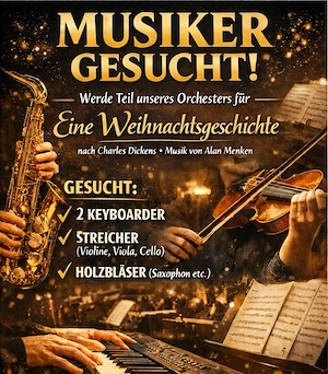 Musiker gesucht für Musicalprojekt (ehrenamtlich!)
