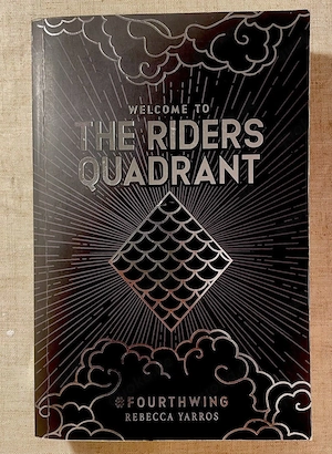 Fourth Wing Korrekturabzug, Vorabexemplar