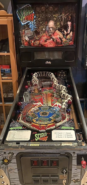 Flipper Scared Stiff Bally Pinball Flipperautomat Bild 4