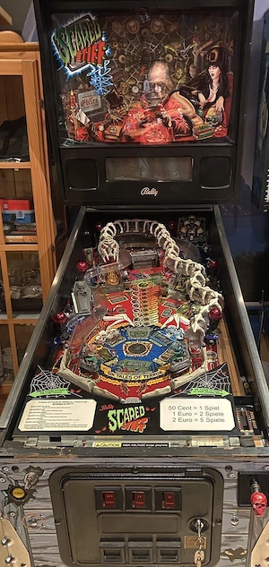 Flipper Scared Stiff Bally Pinball Flipperautomat Bild 3