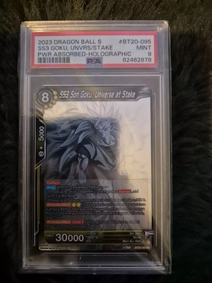 Dragonball Super Card Game Fusion World SS3 Son Goku Universe At Stake Ghost