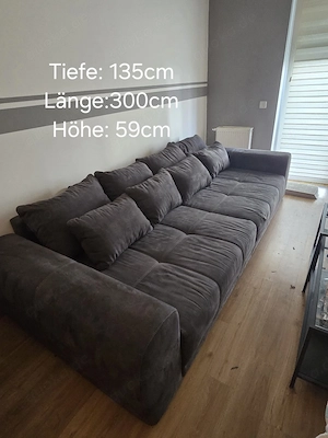Bigsofa 3m mit Federkern