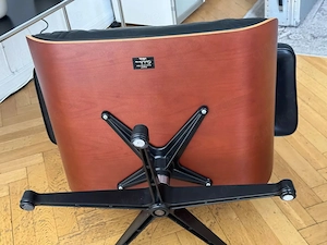 Vitra Eames Lounge Chair mit Ottomane