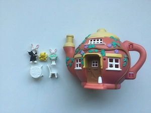 Teeny Weeny Teekanne mit Figuren Vintage Spielset 