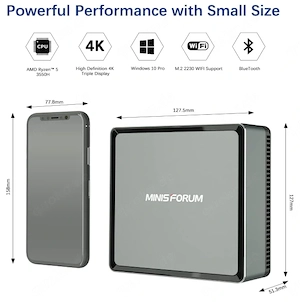 Minis Forum Mini PC UM350 Bild 2