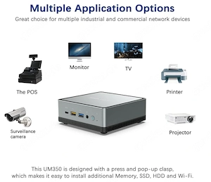 Minis Forum Mini PC UM350 Bild 5