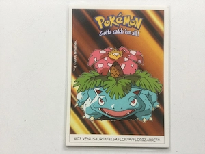 Pokémon Dunkin Boomer Bisaflor Sammelkarte