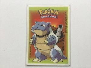 Pokémon Dunkin Boomer Turtok Sammelkarte Vintage 