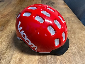 Woom Kinderhelm Fahrradhelm Rot XS (46-50cm)