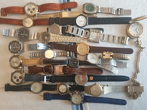 24Uhren und jede Menge Kleinteile