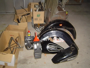 Harley Davidson Electra Glide Shovel Bj 1970 Bild 5