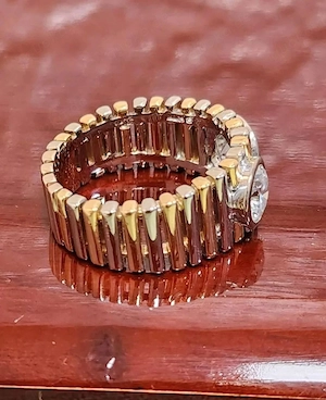 750 gold Ring Diamanten 2,20 Carat Massiv 14,92 Gramm Schwer 18 Kt Solitär 750er