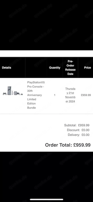 Sony PlayStation 5 Pro 30th Anniversary Bundle