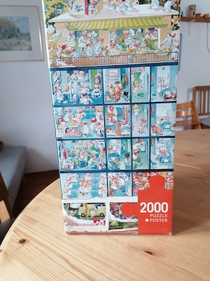 Heye Dreieck-Puzzle LOUP "Emergency Room" 2000 Teile