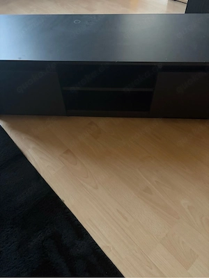 Schwarze TV Kommode