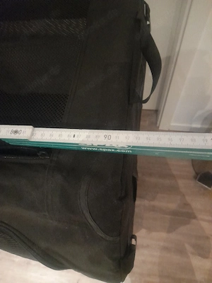 schwarze Transportbox 