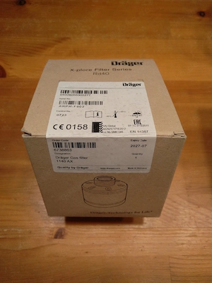   Dräger X-plore Rd40 Gasfilter 1140 AX   neu & originalverpackt