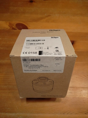   Dräger Kombinationsfilter Rd40 P3 R D   neu & originalverpackt
