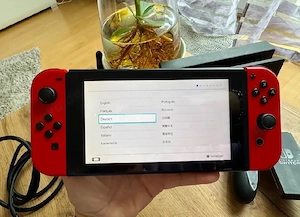 Nintendo Switch +DOCK+128GB+Tasche- komplett