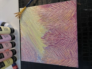 Pastel Nature - Handmade Canvas