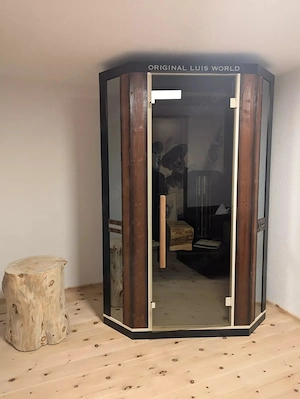 Physiotherm limitierte Luis Trenker Infrarotkabine für 2 Personen