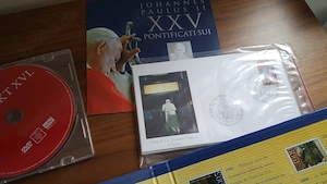 25 Jahre Papst Johannes Paul II. - Münze + Briefmarken + Umschläge Bild 4