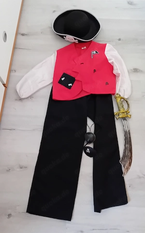 Faschingskostüme Größe 122 Pirat, Ninja, Spiderman