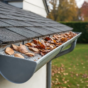 Laubschutz Dachrinnenschutz Aluminium 1m Dachrinnen Laubfang Rinne 333