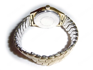 Goldene BWC Armbanduhr Bild 3