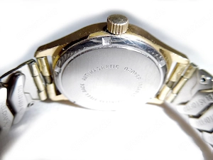 Goldene BWC Armbanduhr Bild 4
