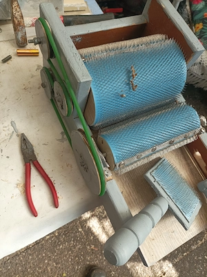 Gebraucht kardiermaschine 