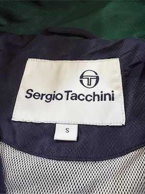 Sergio Tacchini Ginnico Trainingsjacke   Navy   Grün   Weiß Bild 2