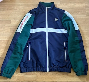 Sergio Tacchini Ginnico Trainingsjacke   Navy   Grün   Weiß
