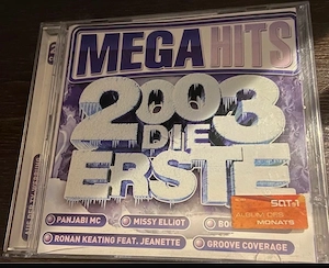 Mega Hits 2003 die Erste