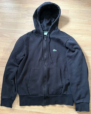 lacoste zipper schwarz 