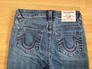 true religion low waist bootcut jeans 
