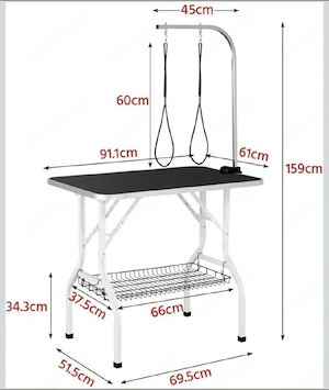 Groomingtisch Trimmtisch rosa - sofort abholen 