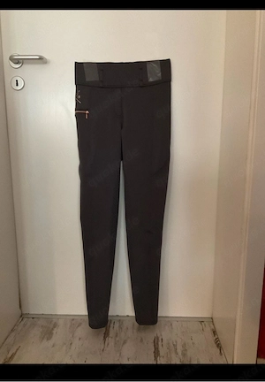 Winter-Reithose von Felix Bühler   grau   Gr. 38   top Zustand