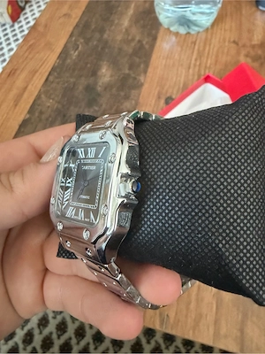 cartier santos uhr herren