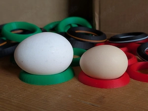 Schlupfringe für Hühner Zwerghühner Eier Kunstbrut Brutkasten