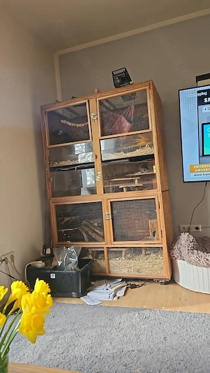 Xxl nagerkäfig auf rollen